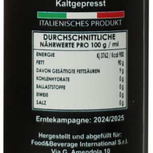 Perollo Premium Extra Vergine 0,25 L – Bild 2